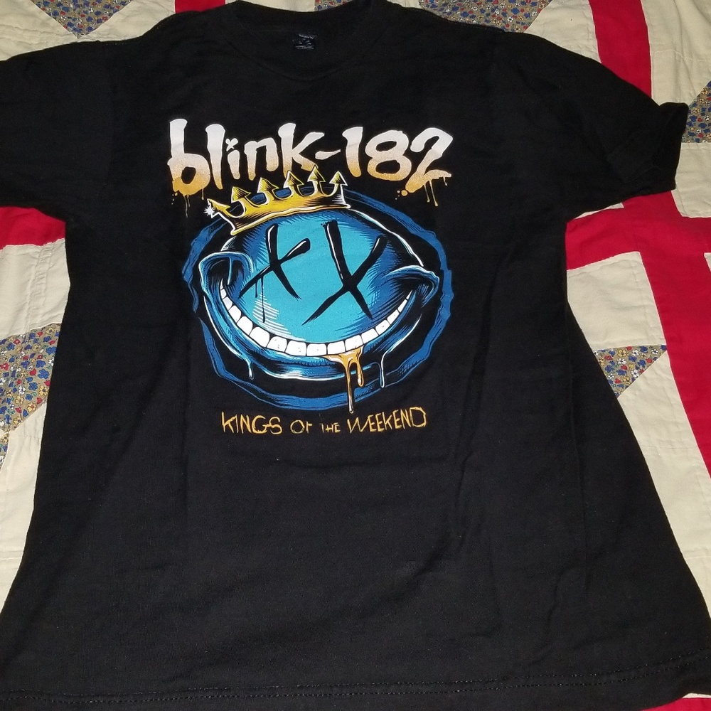 Numerous Band shirts and nightmare before xmas